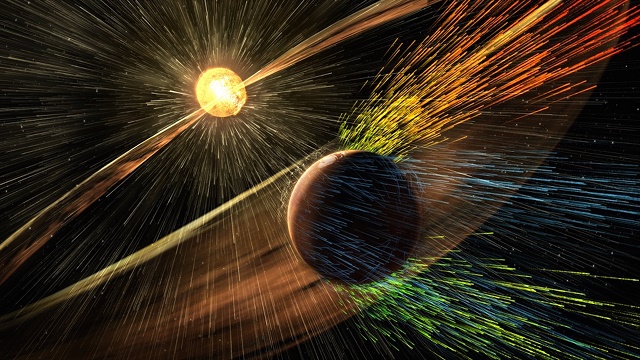What happened to the atmosphere of Mars?